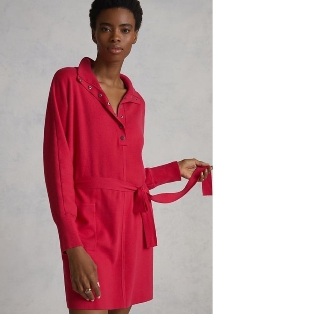 Daily Practice by Anthropologie Polo Knit Mini Dress
